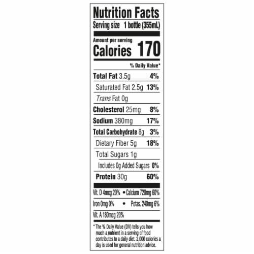 Oikos Salted Caramel Protein Shake Perspective: right