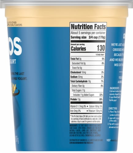 Oikos Vanilla Greek Yogurt 32 Oz