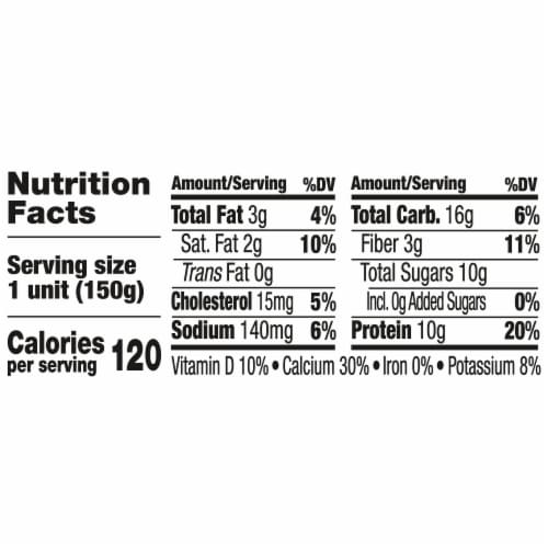 Activia Proactive Peach Mango Probiotic Yogurt Cups Perspective: right