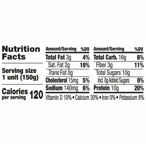 Activia Proactive Strawberry Probiotic Yogurt Cups Perspective: right