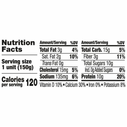 Activia Proactive Vanilla Probiotic Yogurt Cups Perspective: right