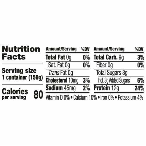 Dannon Light + Fit Key Lime Greek Fat Free Yogurt Cup Perspective: right