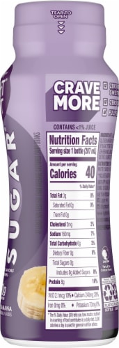 Dannon® Light & Fit® Zero Sugar Strawberry Banana Yogurt Drink Perspective: right