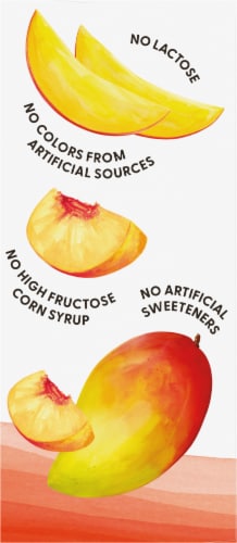 Too Good & Co.™ Peach Mango Kids Whole Milk Yogurt Pouches Perspective: right