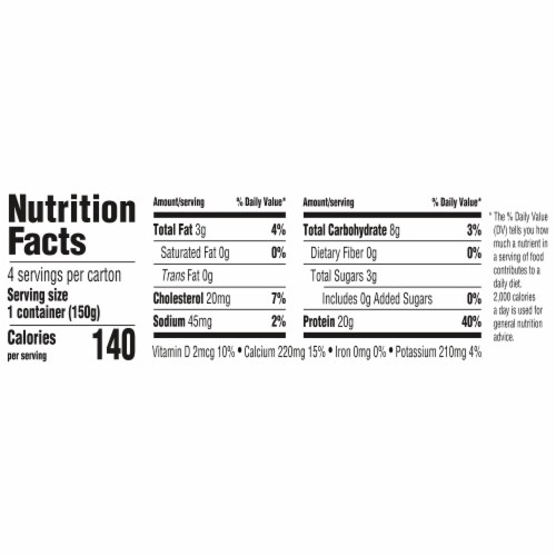 Oikos Pro 20g Protein, Strawberry Yogurt-Cultured Dairy Product Perspective: right