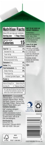 Silk® Coconut and Oatmilk Half and Half Perspective: right