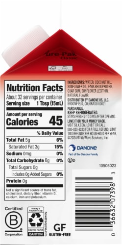 Silk® Dairy Free Heavy Whipping Cream Alternative Perspective: right