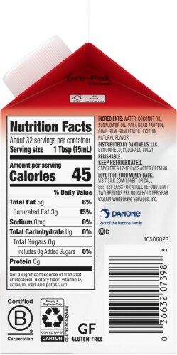 Silk® Dairy Free Heavy Whipping Cream Alternative Perspective: right