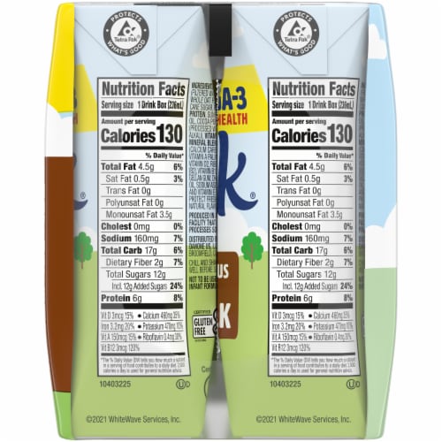 Silk Chocolate  DHA Omega-3 Pea & Oatmilk Perspective: right