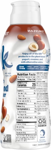 Silk® Dairy Free Toasted Hazelnut Almond Creamer Perspective: right
