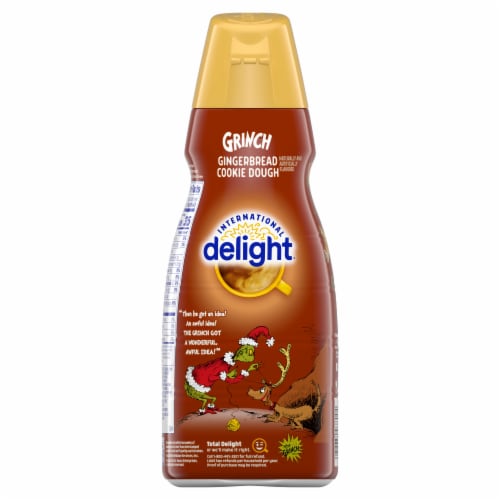 International Delight® The Grinch Gingerbread Cookie Dough Coffee Creamer Perspective: right