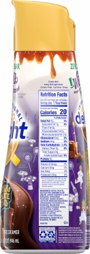 International Delight® Zero Sugar Wonka Fudge Caramel Coffee Creamer Perspective: right