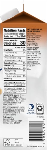 Silk® Caramel Creme Oat Creamer Case Perspective: right
