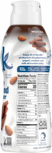 Silk® Dairy Free Mocha Almond Creamer Perspective: right