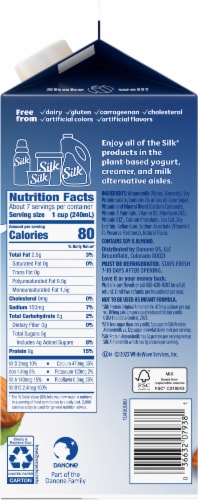 Silk® Original Protein Almond Milk Perspective: right
