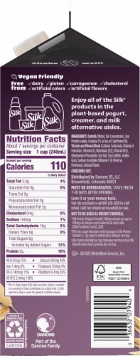 Silk® Original Protein Oatmilk Perspective: right