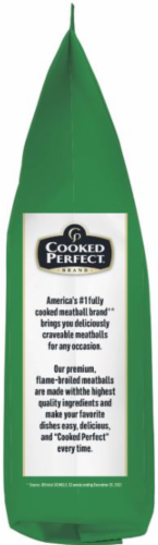 Cooked Perfect® All Beef Original Meatball Perspective: right