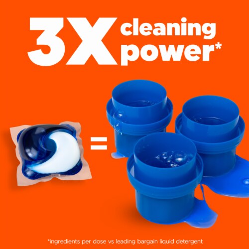 Tide PODS Spring Meadow Laundry Detergent Soap Pacs Perspective: right
