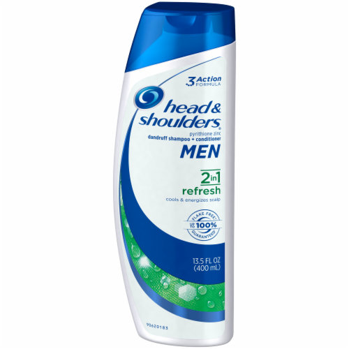 Head & Shoulders Men 2-In-1 Refresh Dandruff Shampoo & Conditioner Perspective: right