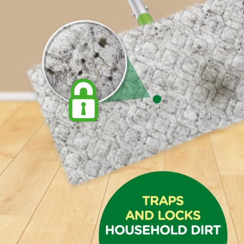 Swiffer Sweeper Febreze Lavender Scent Dry Sweeping Pad Multi Surface Refills Perspective: right