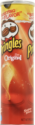 Pringles Original Potato Crisps Perspective: right