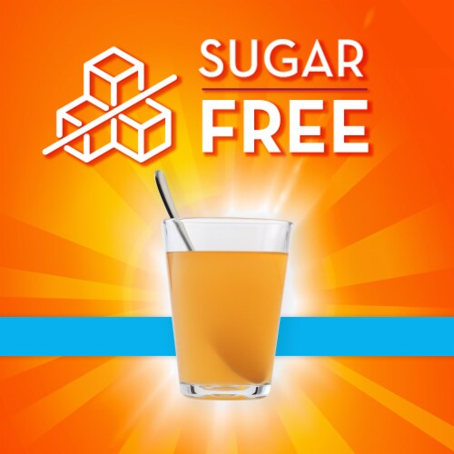 Metamucil Sugar-Free Orange Powder Packets Perspective: right