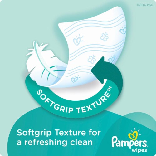 Pampers Baby Fresh Wipes Perspective: right
