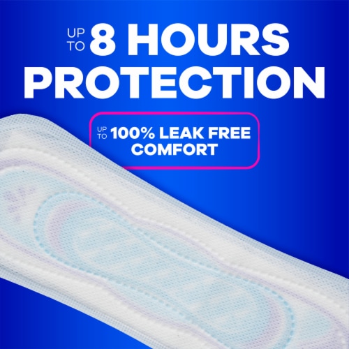 Always® Ultra Thin Size 1 Regular Unscented Pads Perspective: right