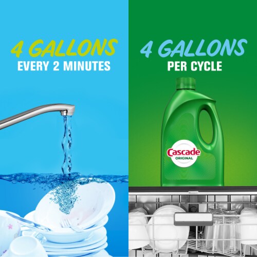 Cascade Gel Fresh Scent Dishwasher Detergent Perspective: right