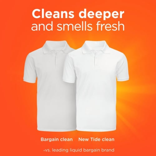 Tide HE Original Liquid Laundry Detergent Perspective: right