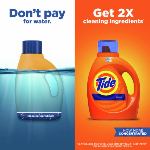 Tide Original Scent Liquid Laundry Detergent Perspective: right