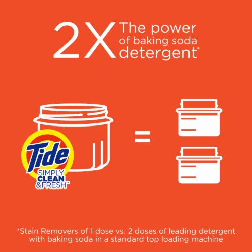Tide Simply Refreshing Breeze Clean & Fresh Liquid Laundry Detergent Perspective: right