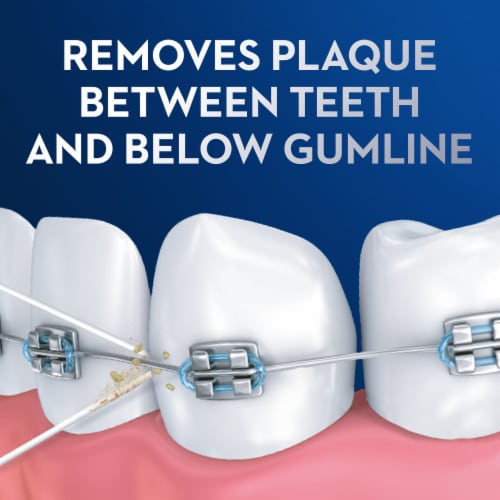 Oral-B Glide Pro-Health Threader Dental Floss Perspective: right