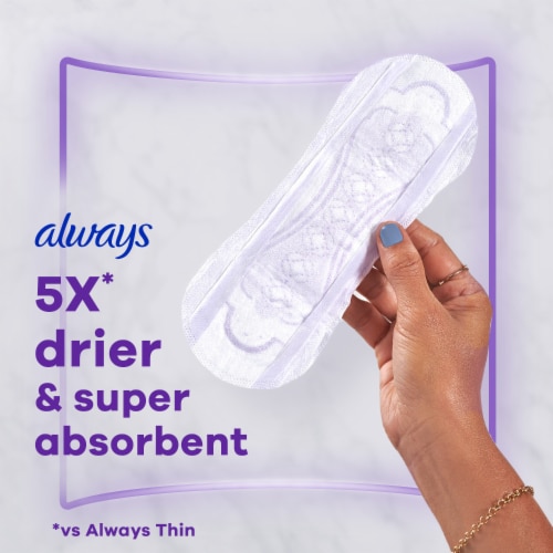 Always Xtra Protection 3-in-1 Extra Long Daily Liners, 60 ct - Kroger