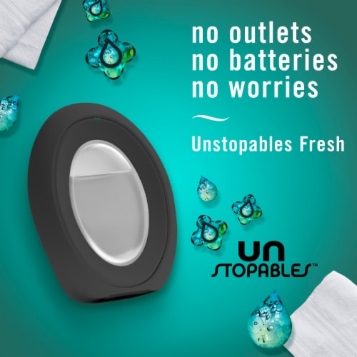 Febreze Small Spaces Unstopables, Air Freshener, Fresh, 1 count, .25 oz Perspective: right