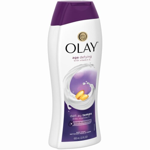 Olay Age Defying with Vitamin E Body Wash Perspective: right