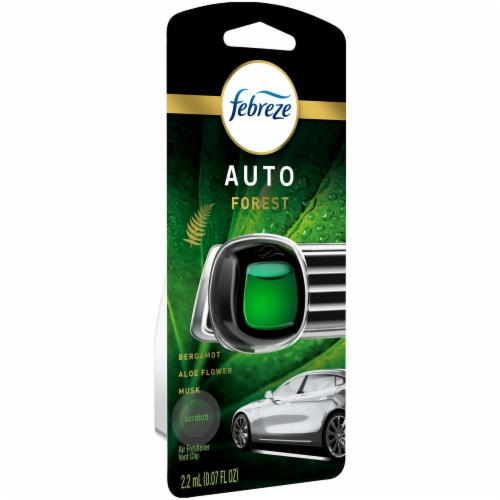 Febreze Auto Forest Air Freshener Car Vent Clip Perspective: right