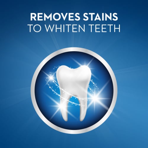Crest Whitening Baking Soda & Peroxide Cavity & Tartar Protection Toothpaste Perspective: right