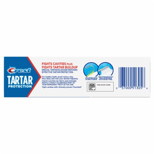 Crest Regular Tartar Protection Toothpaste Perspective: right