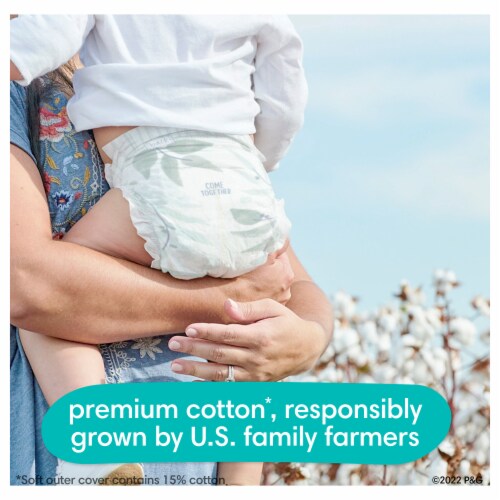 Pampers Pure Protection Newborn Diapers Perspective: right