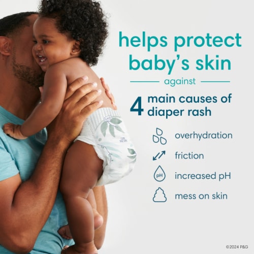 Pampers Pure Protection Baby Diapers Size 3 (16-28 lbs) Perspective: right
