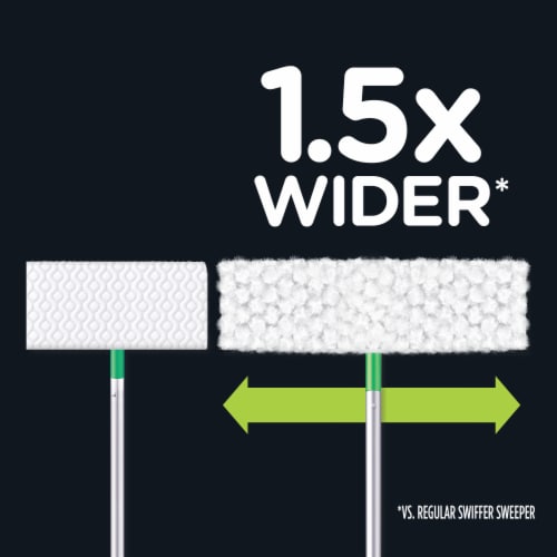 Swiffer XL Heavy Duty Dry Multi-Surface Cloth Refills for Floor Sweeping and Cleaning Perspective: right