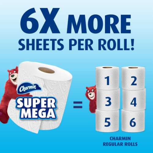 Charmin® Ultra Strong™ Bathroom Tissue Perspective: right