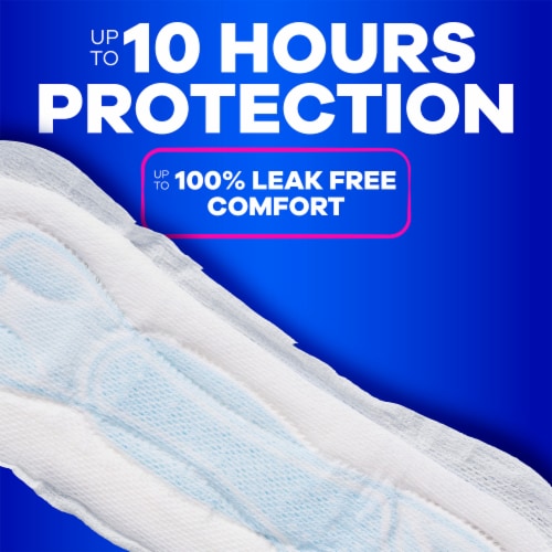 Always Maxi Pads Regular Absorbency Size 1 Unscented Perspective: right