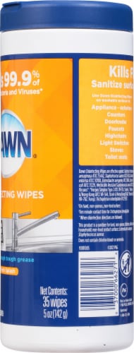 Dawn Disinfecting Wipes Wipe & Go Fresh Splash Perspective: right