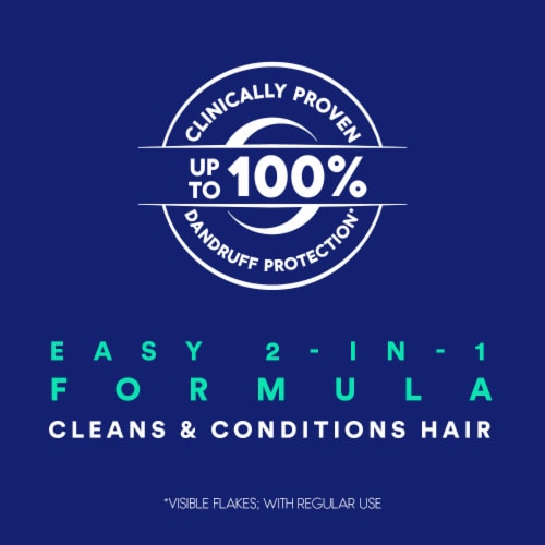 Head & Shoulders® 2-In-1 Clinical Strength Dandruff Defense Shampoo & Conditioner Perspective: right
