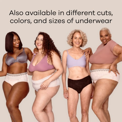 Always Discreet Boutique Low Rise Size Large Incontinence Underwear Perspective: right