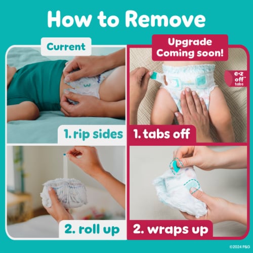 Pampers Cruisers 360 Baby Diapers Size 6 (35+ lbs) Perspective: right