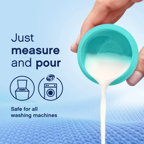 Downy Cool Cotton Liquid Fabric Softener Fabric Conditioner Perspective: right