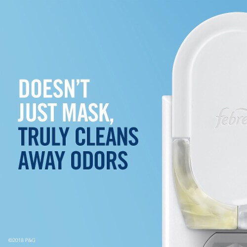 Febreze® Plug™ Linen & Sky™ Air Freshener Refill Perspective: right